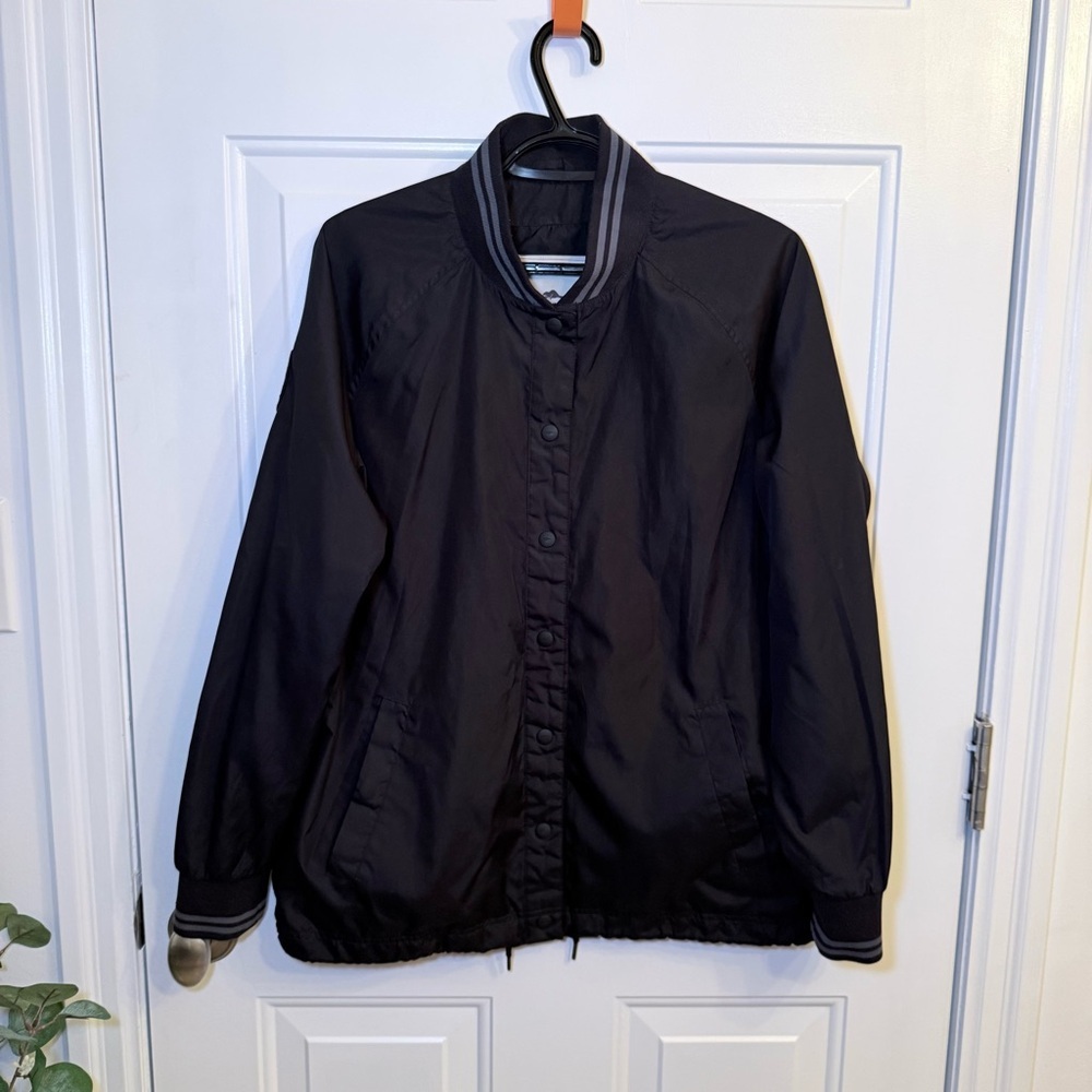 Roots Black Bomber Jacket
